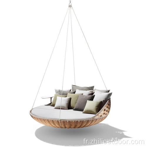 Nouvelle corde de design suspendue extérieur suspendu chaise swing intérieure